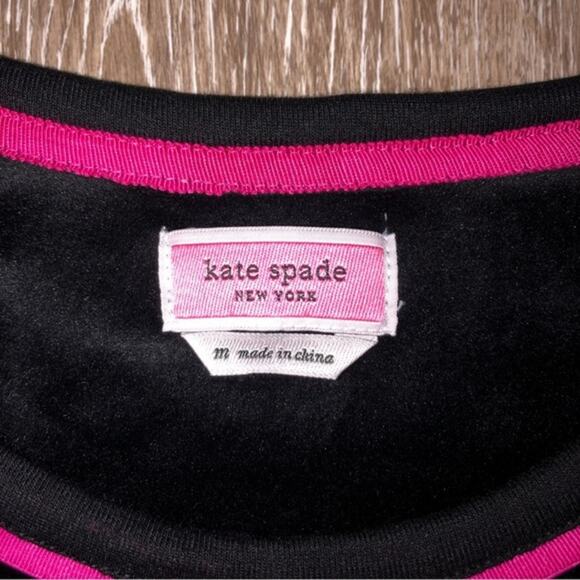 Kate Spade Dream a Little Dream Wink Pajama Top Medium EUC - Picture 5 of 7